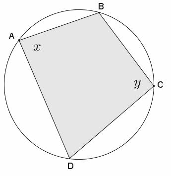 Lesson 20 Lesson 20: Cyclic Quadrilaterals Classwork Opening Exercise Given cyclic quadrilateral