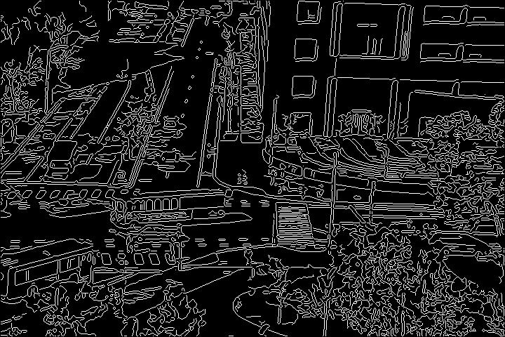 Original Image Edge Detection Using canny 3) The results are surely better than the Prewitt edge detection but canny is giving many details even which are not required.