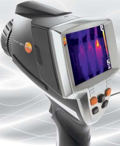 time with Testo TwinPix By setting marking points which correspond in both the thermal and the real images, they can be combined and overlaid exactly.