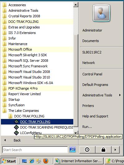 2.7. PDF-XChange Printer Installation Doc-Trak 2014 If your installation is a new install of Doc-Trak, meaning a prior version of Doc-Trak was never installed on this server, you can automatically