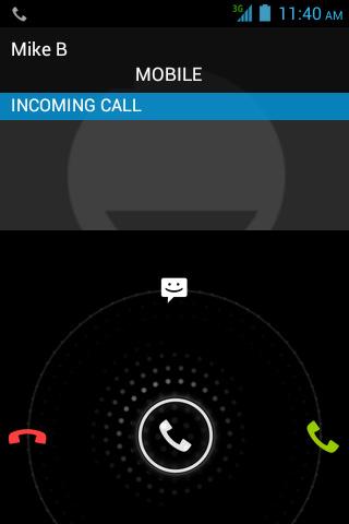 MAKING AN INTERNATIONAL CALL Press the Call Key on the home screen to open the dialer. Hold down the 0 key to enter the + symbol for International Dialling Enter the full phone number.