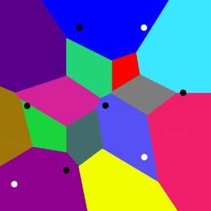 2 nd Order Voronoi Diagram