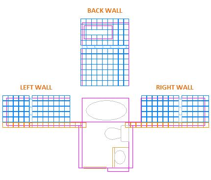 You can save a lot of work by taking advantage of the symmetry between the left and right walls.