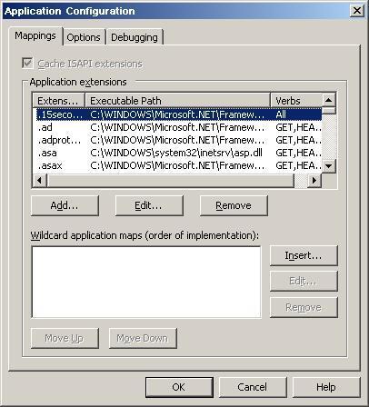 Figure 23: Application Configuration Steps to open Application Configuration: 1. Select Intellicus application in IIS. 2. Right click and select Properties.