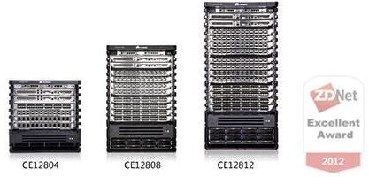 Huawei CE Series Switches in the Media ZDNet 2012 Best Data Center Core Switch Award Huawei CE12800 Series High-Performance Core Switches Value: Huawei CloudFabric Solution helps enterprise users and