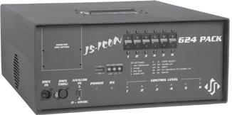 Table of Contents JS-ICON 624 DMX JS-ICON 624 CC 6-2.4kW Dimming Strip JS-ICON 624 ND 6-2.4kW Relay Strip Introduction...3 Characteristics...4 Installation.