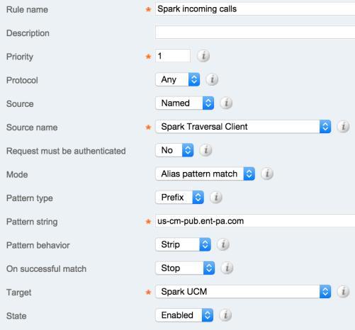 dedicated Spark traversal zone create Spark specific search rule Else calls to spark are subset of B2B rule
