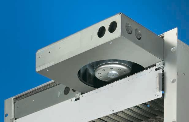 boards to VME specification Including 2 radial fans; max.