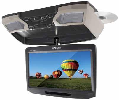 REAR ENTERTAINMENT & BACK UP CAMERA AVC104HD Universal Ceiling-Mount Flip-Down