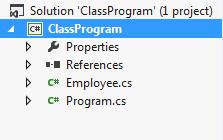 To do this, you need to right-click over top of the project name ClassProgram as shown below: You should be shown a large list of options that can be performed on a project but we are wanted to add a