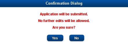 Hw t Submit the Applicatin Once all the signatures are cllected, select Cntinue in the upper right crner A Cnfirmatin Dialg bx will appear. Select Yes t submit the applicatin.