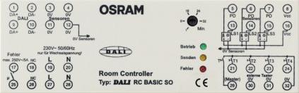 Operating instructions DALI BASIC lighting control system Type: DALI RC BASIC SO 24.05.2001 / V1.0 OSRAM GmbH Hellabrunner Str. 1 D 81536 Munich Tel.