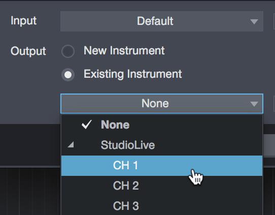 2 Recalling Scenes and Presets In our example, you have to set different MIDI channels to recall Scenes, FXA