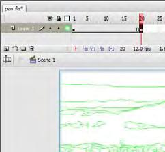 4. Click in the Outline column to the right of the layer name for the layer that contains the movie symbol (Figure 3).