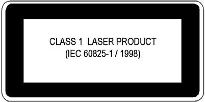CLASS 1 LASER PRODUCT (IEC 60825-1 / 2001) 81655A #E01 850 nm FP 81655A 1310 nm FP 81656A 1550 nm FP 81657A 1310/1550 nm FP 81662A C- and L-Band DFB 81663A C-band DFB 81600B #200 1440 nm 1640 nm