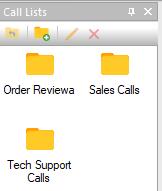 Creating and Using Call Lists Call List are used to organize calls to reference later or perhaps review with an employee(s) later for training purposes.