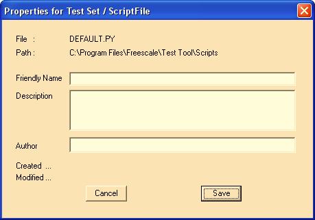 2 Viewing a Test Set Item Selecting a Script in the tree view enables the View button (F6). Clicking the View button launches a text editor with the selected Script loaded as shown in Figure 3-10.