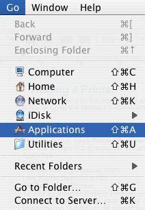 In the Utilities folder, find and select Printer Setup Utility to open Printer List window.
