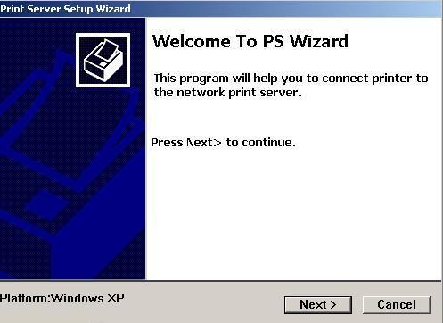 Windows 98SE/ME : 1. Insert the CD-ROM into your computer s CD-ROM drive. Click PS Wizard and then click 98SE/ME from the Auto-Run menu screen.