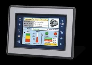 QTERM-G70 The QTERM -G70 is a rugged, Ethernet-enabled graphic HMI terminal with touch screen QTERM-G75 The QTERM -G75 graphic HMI features a large color graphic display with touch screen 144 mm (5.