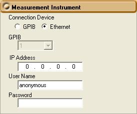 6.1 Establishing a New Connection Between the PC and a WT Setting the IP Address, User Name, and Password (Ethernet) 5.
