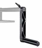 STUDIO ACCESSORIES 131DB ACCESSORY ARM Mounts on any column with 3/8 thread, this side arm allows positioning of two heads on