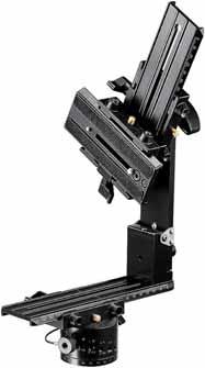 HEADS SERIES The Manfrotto heads range offers a wide selection of different models to tailor the equipment according to any specifi c need and application.