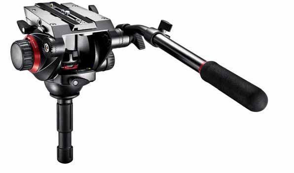 HEADS 2-WAY HEADS 504HD PRO FLUID VIDEO HEAD The 504HD fl uid head combines a high-performing fl uidity with a wide variety of professional features: 4-step counterbalance system, ergonomic tilt drag