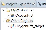 also been simplified Easier to filter the Project Explorer A new context submenu for setting/unsetting recent filters Note: The