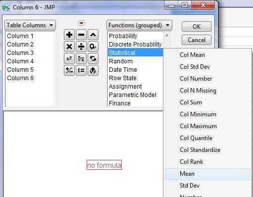 Select Column info, then select Formula from Column Properties and click over Edit Formula (as in Figures 6.1 to 6.