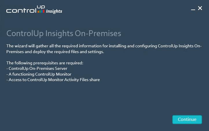 ControlUp On-Premises Insights Prerequisites