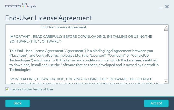 End-User License Agreement Figure