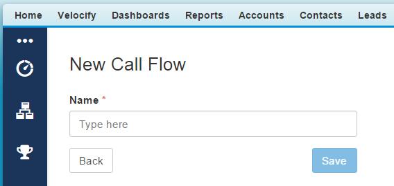 Settings/Pipeline Thresholds How to create Inbound Call Flows A Call Flow determines how an inbound call will be answered.