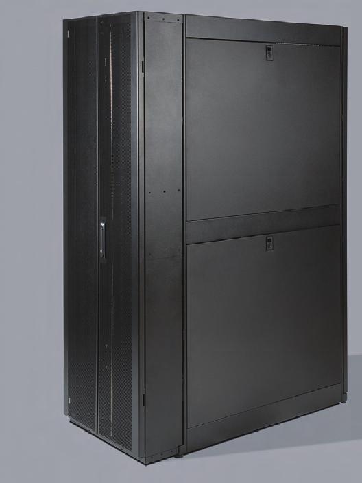 Replacing standard enclosures with deeper models is expensive and time-consuming, but Tripp Lite's rack enclosure extension frame (model SREXTENDER, sold separately) allows you to increase mounting