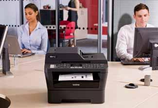 Compact Laser All-in-Ones for your Small Office The MFC-7000 Series monochrome laser All-in-Ones from Brother combine print, copy, color scan, and fax in one compact design.