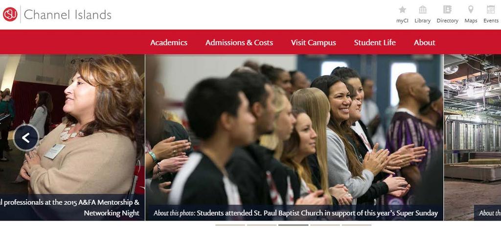 III. Logging into 25Live From the CSU Channel Islands webpage