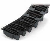 PCB Terminal Strips for THR Soldering Series 236 and Series 250 1 Pin spacing 5/ 0.197 in 0.08 2.5 mm 2 AWG 28 12** 200 V/4 kv/3, I N 16 A 300 V, 15 A U 320 V/4 kv/2, I N 16 A L 5 6 mm / 0.