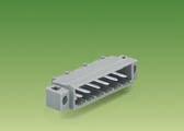 1 mm x 1 mm ➊ 1.2 mm x 1.2 mm ➋ 3 231-433/040-000 231-463/040-000 Female connectors with locking devices cannot be used.