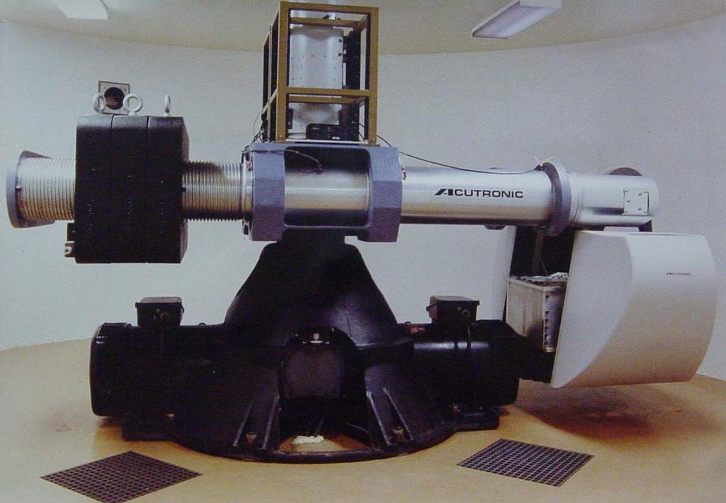 Figure D.4-2: RPI 150 g-ton geotechnical centrifuge The in-flight 4-degree-of-freedom robot (Fig. D.4-3) allows for a stroke of 0.8 m in the x and y prototype directions, a stroke of 0.