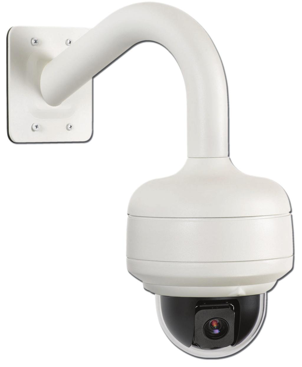 CCTV AutoDome Easy II AutoDome Easy II Ultra compact for discrete surveillance and improved aesthetics High-speed 360-degree continuous pan High resolution/sensitivity 530 TVL color camera 120x zoom