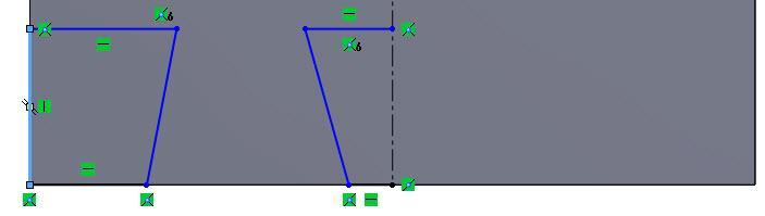 Select Centreline command and draw