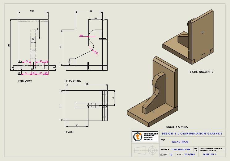 Dimensioning the Drawing Select Model Items from the Annotation tab. Select Selected Component as the source and click on the Base in plan.