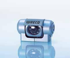 -monitor systems 5 Perfectly equipped: WAECO PerfectView cameras WAECO PerfectView CAM 50C camera Compact colour camera with extra-low mount and concealed cable routing Wide-angle lens with