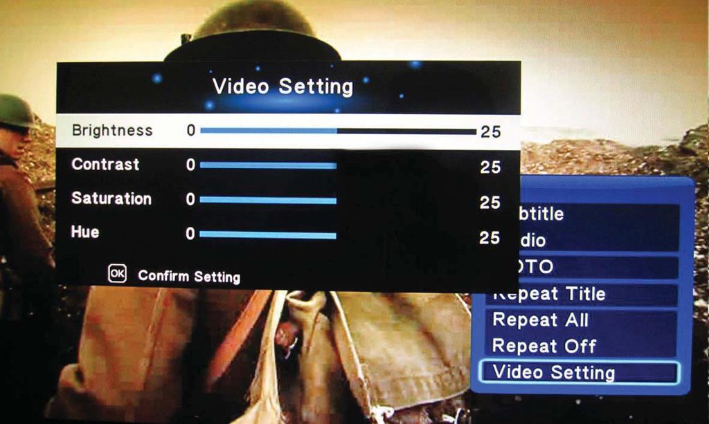 8. Content Activation Options The VC-HD8 can play video, audio and image file types.