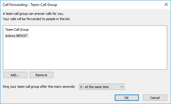 Managing your team-call group members 1