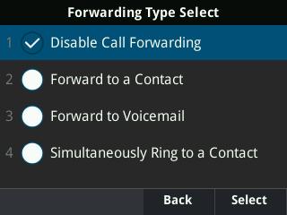 Phone functions Calling Via