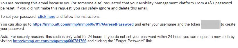 Request instructions for creating a new password by clicking the Forgot password? link on the login page.