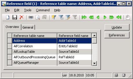 Value to search The Value to search form shows values which will be searched in database.