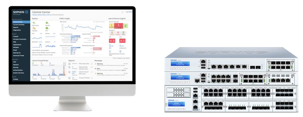 XG Firewall What s New in v17 Setup, Control Center and Navigation Initial Setup Wizard Introduced in a Maintenance Release, a new initial setup wizard enables quick and easy out-of-the-box setup.