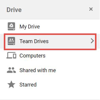 Move a My Drive File Google Team Drive Unlike folders, files can be moved from My Drive to a Team Drive.